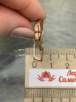 *Подвеска Цитрин цв Красное арт. 32569-495 вес 2,62 г - фото 177278 *Подвеска Цитрин цв Красное арт. 32569-495 вес 2,62 г - фото 177278