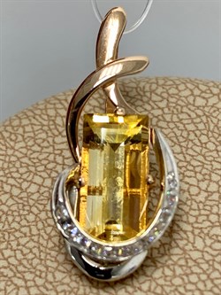 *Подвеска Цитрин цв Красное арт. 32569-495 вес 2,62 г - фото 177281 *Подвеска Цитрин цв Красное арт. 32569-495 вес 2,62 г - фото 177281