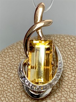 *Подвеска Цитрин цв Красное арт. 32569-495 вес 2,62 г - фото 177282 *Подвеска Цитрин цв Красное арт. 32569-495 вес 2,62 г - фото 177282