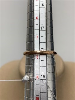 *Кольцо р.18 Золотистый Топаз Урал арт. К1699Ю/Ag-607/19ПОЗ-617 вес 2,14 г - фото 177354