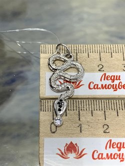 *Подвеска Змейка арт. 3-0945-001р216-698 Вес 2,73 г - фото 177438 *Подвеска Змейка арт. 3-0945-001р216-698 Вес 2,73 г - фото 177438