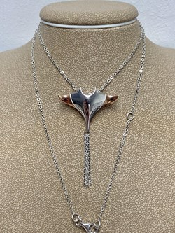 *Колье р.45-50 Скат арт. N09960рз-579 Вес 5,47 г - фото 177500 *Колье р.45-50 Скат арт. N09960рз-579 Вес 5,47 г - фото 177500
