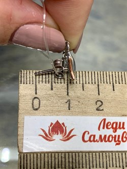 *Серьги Пусеты Скат арт. E09965рз-085 Вес 3 г - фото 177516 *Серьги Пусеты Скат арт. E09965рз-085 Вес 3 г - фото 177516