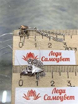 *Серьги Пусеты Скат арт. E09965рз-085 Вес 3 г - фото 177517 *Серьги Пусеты Скат арт. E09965рз-085 Вес 3 г - фото 177517