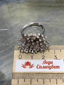 *Кольцо р.18 арт. R08451бр-137 Вес 13,9 г - фото 177554 *Кольцо р.18 арт. R08451бр-137 Вес 13,9 г - фото 177554