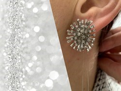 *Серьги арт. E07453бр-371 Вес 12,63 г - фото 177559 *Серьги арт. E07453бр-371 Вес 12,63 г - фото 177559