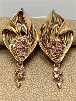 *Серьги Фианит Микс цв Красное арт. 02-3979-01-404-1110-48-920 вес 5,75 г - фото 177861 *Серьги Фианит Микс цв Красное арт. 02-3979-01-404-1110-48-920 вес 5,75 г - фото 177861