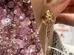 *Серьги Фианит Микс цв Красное арт. 02-3979-01-404-1110-48-920 вес 5,75 г - фото 177907 *Серьги Фианит Микс цв Красное арт. 02-3979-01-404-1110-48-920 вес 5,75 г - фото 177907