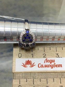 *Кольцо р.17,5 Фиалка Иолит Африка арт. К1620Ю/Ag-612ГТ/13-531 вес 3,55 г - фото 177972 *Кольцо р.17,5 Фиалка Иолит Африка арт. К1620Ю/Ag-612ГТ/13-531 вес 3,55 г - фото 177972