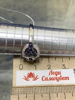 *Кольцо р.20 Фиалка Иолит Африка арт. К1620Ю/Ag-612ГТ/13-283 вес 3,71 г - фото 177981 *Кольцо р.20 Фиалка Иолит Африка арт. К1620Ю/Ag-612ГТ/13-283 вес 3,71 г - фото 177981