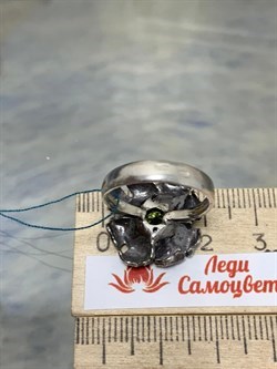 *Кольцо р.17,5 Хризолит АРТ 6058-3 вес 4,3 г - фото 178011 *Кольцо р.17,5 Хризолит АРТ 6058-3 вес 4,3 г - фото 178011