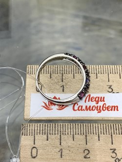 *Кольцо р.18 Орхидея Микс Родолит Танзанит Турмалин Шпинель арт. К1047Ю/Ag-607/1/3/8/9-551 вес 2,14 г - фото 178027 *Кольцо р.18 Орхидея Микс Родолит Танзанит Турмалин Шпинель арт. К1047Ю/Ag-607/1/3/8/9-551 вес 2,14 г - фото 178027