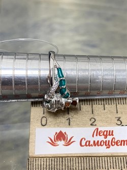 *Кольцо р.16,5 Кот Эмаль арт. 01-3446/ЭМ95-00-183 вес 3,64 г - фото 178283