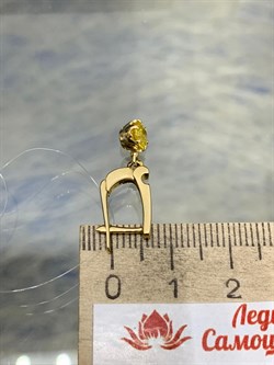 *Серьги Желтый Сапфир цв Лимонное арт. 591с-179 (вес 3,68 г) - фото 178765 *Серьги Желтый Сапфир цв Лимонное арт. 591с-179 (вес 3,68 г) - фото 178765