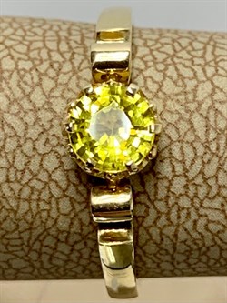 *Кольцо р.16,5 Желтый Сапфир цв Лимонное арт. 591к-186 (вес 2,11 г) - фото 178785 *Кольцо р.16,5 Желтый Сапфир цв Лимонное арт. 591к-186 (вес 2,11 г) - фото 178785