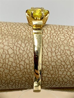 *Кольцо р.16,5 Желтый Сапфир цв Лимонное арт. 591к-186 (вес 2,11 г) - фото 178786 *Кольцо р.16,5 Желтый Сапфир цв Лимонное арт. 591к-186 (вес 2,11 г) - фото 178786