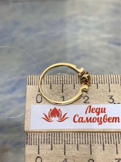 *Кольцо р.16,5 Желтый Сапфир цв Лимонное арт. 591к-186 (вес 2,11 г) - фото 178792 *Кольцо р.16,5 Желтый Сапфир цв Лимонное арт. 591к-186 (вес 2,11 г) - фото 178792