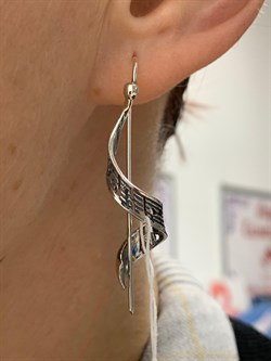 *Серьги Петли Солнечный круг арт. 1567С-572 Вес 5,2 г - фото 178819 *Серьги Петли Солнечный круг арт. 1567С-572 Вес 5,2 г - фото 178819