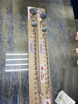 *Колье р.45 Серый Кошачий Глаз иск арт. NS-N00088-X-W-GR-X-X-320 вес 28,50 г - фото 178914 *Колье р.45 Серый Кошачий Глаз иск арт. NS-N00088-X-W-GR-X-X-320 вес 28,50 г - фото 178914