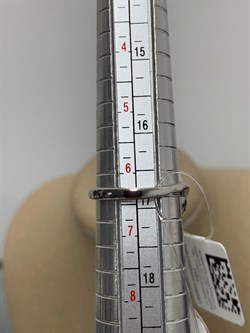 *Кольцо р.17 Гранат Пироп Цаворит арт. SM-R02912-X-WB-PG-X-Gg-587 вес 3,52 г - фото 178939