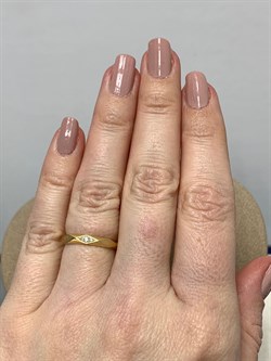 *Кольцо р.16,5 Белый Бр цв Лимонное арт. 1090к-208 вес 2,31 г - фото 179194