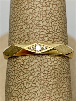 *Кольцо р.16,5 Белый Бр цв Лимонное арт. 1090к-208 вес 2,31 г - фото 179195