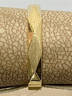 *Кольцо р.16,5 Белый Бр цв Лимонное арт. 1090к-208 вес 2,31 г - фото 179196