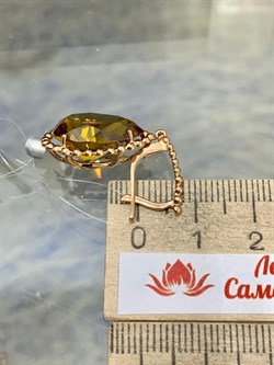 *Серьги Султанит иск цв Красное арт. 1045с-774 вес 8,12 г - фото 179208 *Серьги Султанит иск цв Красное арт. 1045с-774 вес 8,12 г - фото 179208