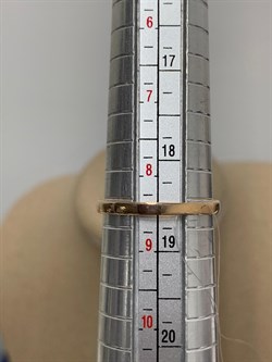 *Кольцо р.18,5 Хромдиопсид цв Красное арт. 594к-277 вес 1,46 г - фото 179301