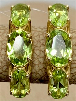 *Серьги Хризолит цв Лимонное арт. 753с-875 (вес 2,36 г) - фото 179367 *Серьги Хризолит цв Лимонное арт. 753с-875 (вес 2,36 г) - фото 179367