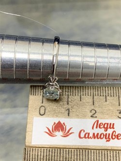 *Кольцо р.17,25 Аквамарин цв Белое арт. 648к-587 вес 2,06 г - фото 179418 *Кольцо р.17,25 Аквамарин цв Белое арт. 648к-587 вес 2,06 г - фото 179418