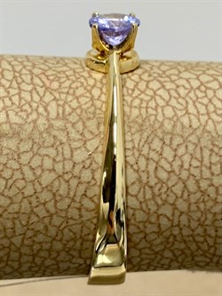 *Кольцо р.17,5 Танзанит цв Лимонное арт. 670к-720 (вес 1,62 г) - фото 179506 *Кольцо р.17,5 Танзанит цв Лимонное арт. 670к-720 (вес 1,62 г) - фото 179506