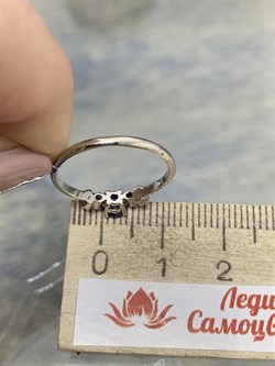 *Кольцо р.16,5 Танзанит цв Белое арт. 759311-8-3-138 (вес 1,46 г) - фото 179780 *Кольцо р.16,5 Танзанит цв Белое арт. 759311-8-3-138 (вес 1,46 г) - фото 179780