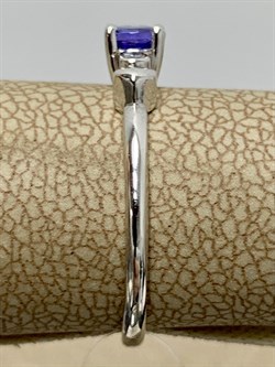 *Кольцо р.16,5 Танзанит цв Белое арт. 759311-8-3-138 (вес 1,46 г) - фото 179783 *Кольцо р.16,5 Танзанит цв Белое арт. 759311-8-3-138 (вес 1,46 г) - фото 179783