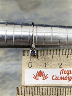 *Кольцо р.16,5 Танзанит цв Белое арт. 759311-8-3-138 (вес 1,46 г) - фото 179786 *Кольцо р.16,5 Танзанит цв Белое арт. 759311-8-3-138 (вес 1,46 г) - фото 179786