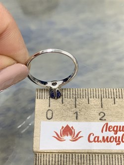 *Кольцо р.16,25 Танзанит цв Белое арт. 553к-261 (вес 1,67 г) - фото 179801 *Кольцо р.16,25 Танзанит цв Белое арт. 553к-261 (вес 1,67 г) - фото 179801