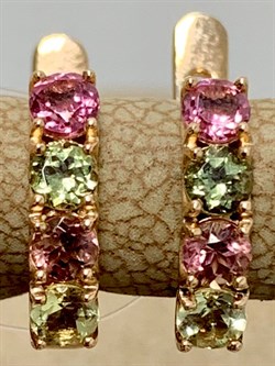 *Серьги Турмалин цв Красное арт. 594с-260 (вес 1,89 г) - фото 179920 *Серьги Турмалин цв Красное арт. 594с-260 (вес 1,89 г) - фото 179920