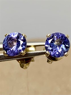 *Пусеты Танзанит цв Лимонное арт. 161с5-705 (вес 1,19 г) - фото 179982 *Пусеты Танзанит цв Лимонное арт. 161с5-705 (вес 1,19 г) - фото 179982