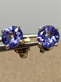 *Пусеты Танзанит цв Лимонное арт. 161с5-705 (вес 1,19 г) - фото 179986 *Пусеты Танзанит цв Лимонное арт. 161с5-705 (вес 1,19 г) - фото 179986