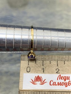 *Кольцо р.18 Танзанит цв Лимонное арт. 591к-678 (вес 1,14 г) - фото 180035 *Кольцо р.18 Танзанит цв Лимонное арт. 591к-678 (вес 1,14 г) - фото 180035