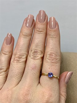 *Кольцо р.18 Танзанит цв Лимонное арт. 591к-678 (вес 1,14 г) - фото 180042 *Кольцо р.18 Танзанит цв Лимонное арт. 591к-678 (вес 1,14 г) - фото 180042