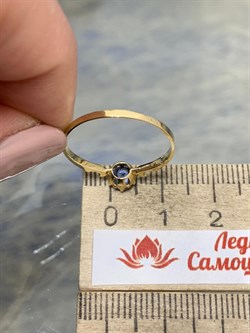 *Кольцо р.18 Танзанит цв Лимонное арт. 591к-678 (вес 1,14 г) - фото 180043 *Кольцо р.18 Танзанит цв Лимонное арт. 591к-678 (вес 1,14 г) - фото 180043