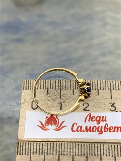 *Кольцо р.18 Танзанит цв Лимонное арт. 591к-678 (вес 1,14 г) - фото 180045 *Кольцо р.18 Танзанит цв Лимонное арт. 591к-678 (вес 1,14 г) - фото 180045