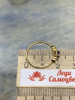 *Кольцо р.16,5 Танзанит цв Лимонное арт. 759311-8-2-145, (вес 1,38 г) - фото 180059 *Кольцо р.16,5 Танзанит цв Лимонное арт. 759311-8-2-145, (вес 1,38 г) - фото 180059