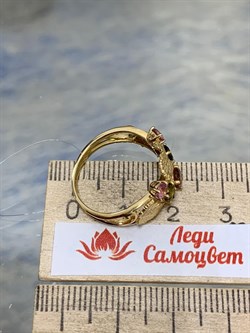 *Кольцо р.17 Турмалин цв Лимонное арт. 745012-15-2-681 (вес 2,8 г) - фото 180222 *Кольцо р.17 Турмалин цв Лимонное арт. 745012-15-2-681 (вес 2,8 г) - фото 180222