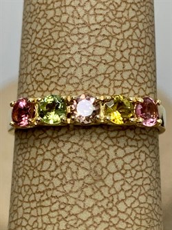 *Кольцо р.16,5 Турмалин цв Лимонное арт. 594к-808 вес 1,34 г - фото 180295 *Кольцо р.16,5 Турмалин цв Лимонное арт. 594к-808 вес 1,34 г - фото 180295