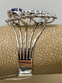 *Кольцо р.20 Синий Сапфир цв Белое арт. 1-107-616-57-987 (вес 5,74 г) - фото 180478 *Кольцо р.20 Синий Сапфир цв Белое арт. 1-107-616-57-987 (вес 5,74 г) - фото 180478