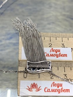 *Колье р.45 Синий Сапфир цв Белое арт. 6-321-47-715 (вес 8,04 г) - фото 180574 *Колье р.45 Синий Сапфир цв Белое арт. 6-321-47-715 (вес 8,04 г) - фото 180574