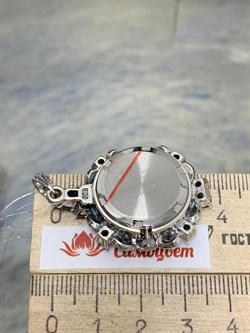 *Часы-Кулон Микс Марказит Чернный Оникс арт. HP0590-864 вес 19,11 г - фото 180662 *Часы-Кулон Микс Марказит Чернный Оникс арт. HP0590-864 вес 19,11 г - фото 180662