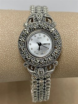 *Часы р. 21 Марказит арт. Ч 082-491 вес 59,42 г - фото 180854 *Часы р. 21 Марказит арт. Ч 082-491 вес 59,42 г - фото 180854